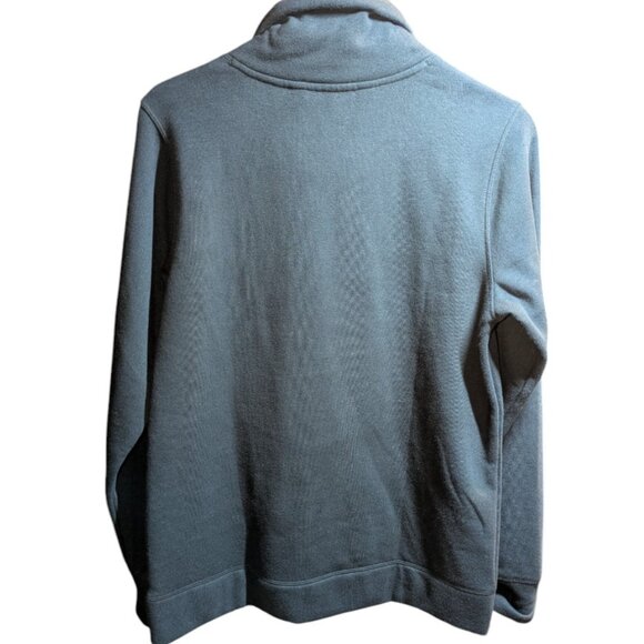 DSG Sweatshirt Black Pullover High Collar Women's S Cross Hem Cotton Blend - Picture 4 of 11